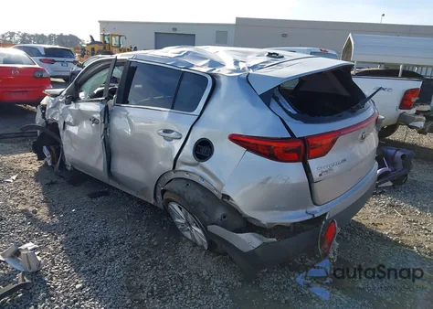 2019 Kia Sportage Lx z USA, uszkodzony, nr VIN KNDPM3ACXK7575830